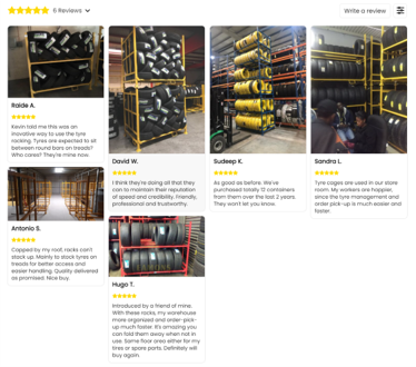 tyre stillages tire racks truck tire racking for tyres